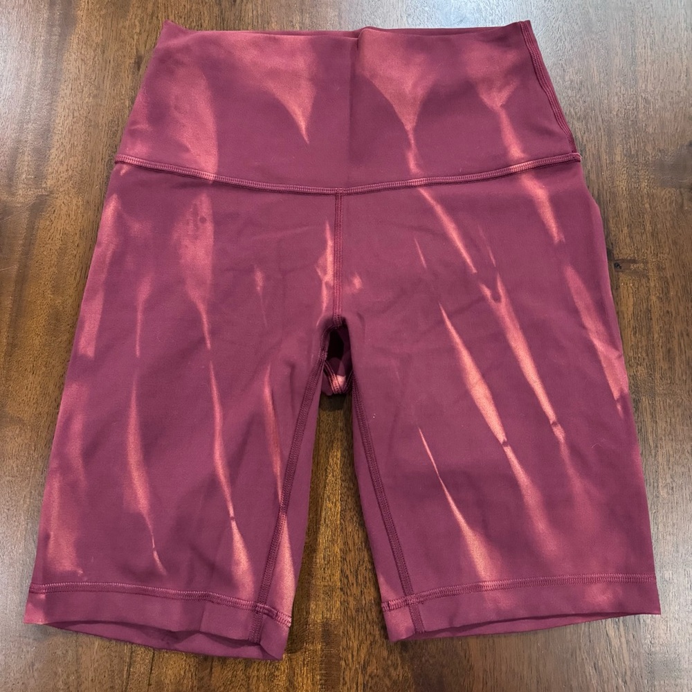 Lululemon Wunder Train HR Short 8'' Fade Size 4‎ Athletic Athleisure Gym